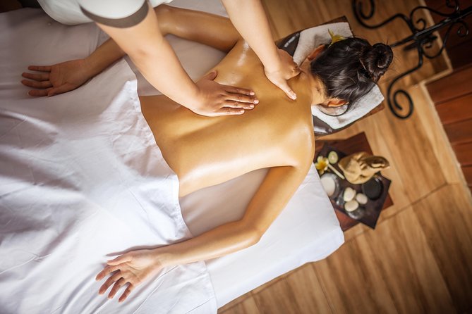 Spa massage experience in a tranquil setting